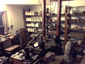 The inside of James Watt's garret workshop, preserved within the Science Museum, London (by Frankie Roberto)